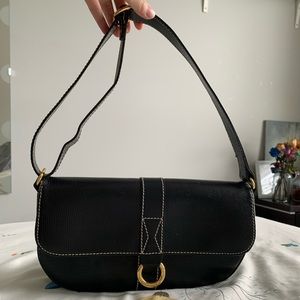 Lancel Paris designer vintage shoulder bag purse